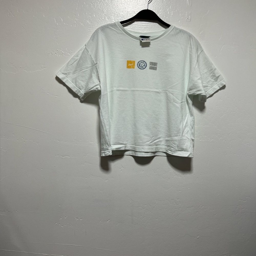 vintage Reebok cropped T-shirt